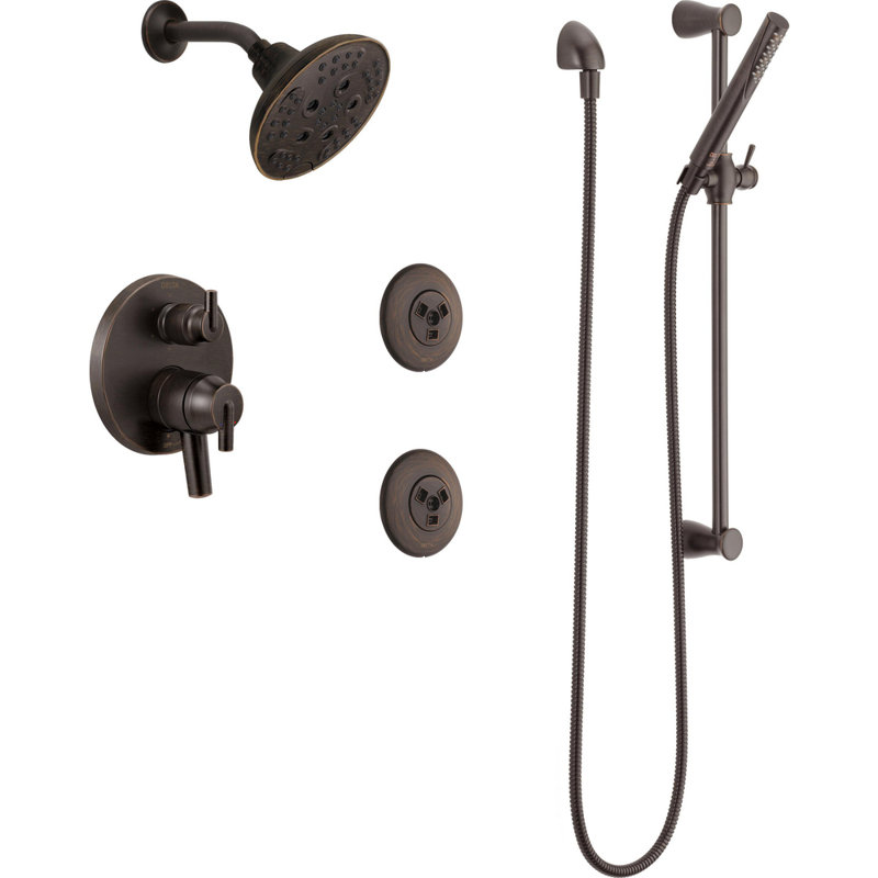 Delta Trinsic 17 Series Volume Complete Shower System with Roughin